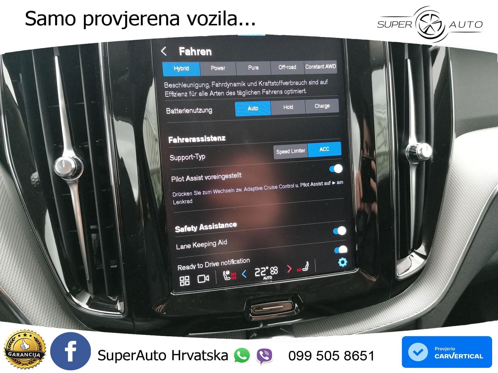 Volvo XC60 T6 AWD Geartronic ACC+GR SJED+360+PANO