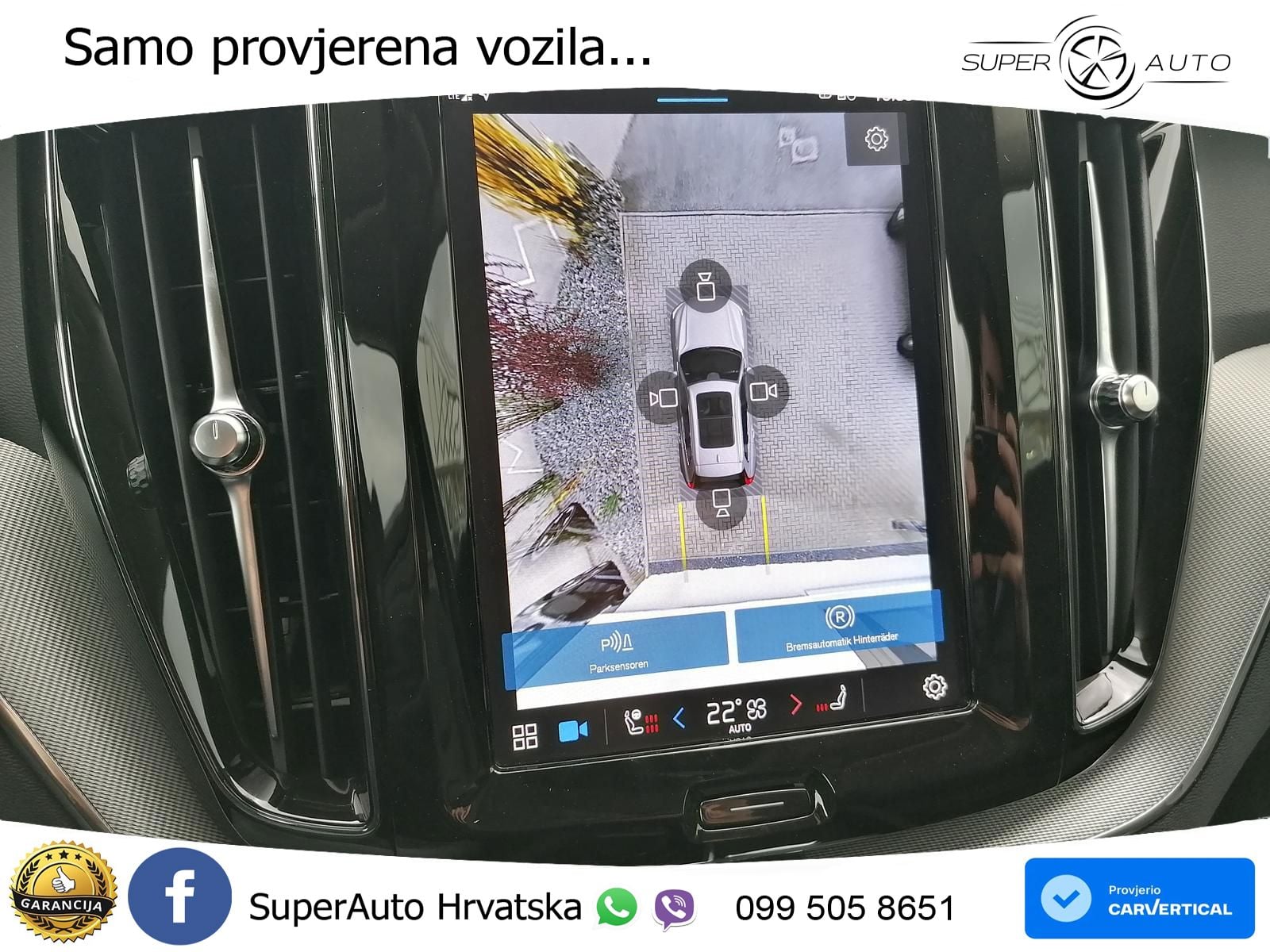 Volvo XC60 T6 AWD Geartronic ACC+GR SJED+360+PANO