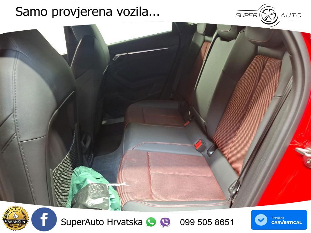 Audi A3 40 TDI (200 KS) quattro S tronic 2x S line LED+GR SJED+ACC