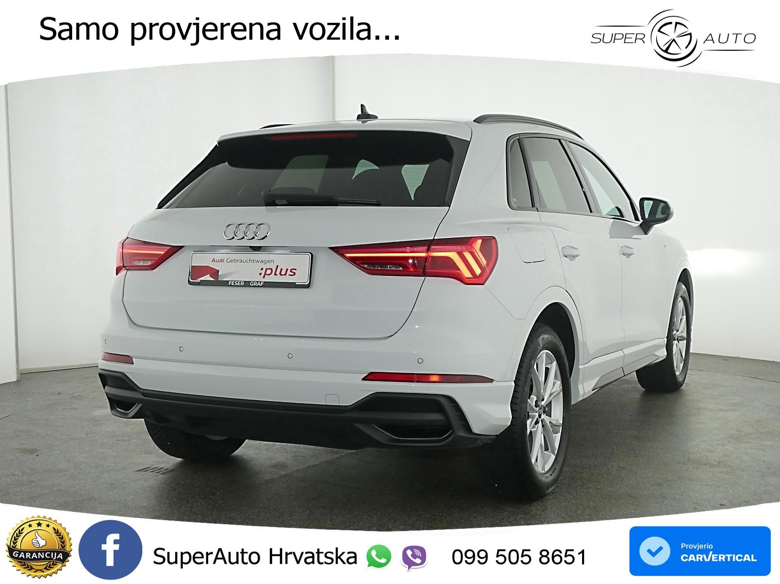 Audi Q3 35 TFSI (150 KS) S tronic S line LED+GR SJED+ACC