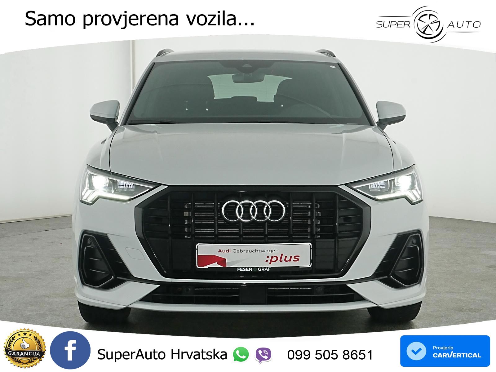 Audi Q3 35 TFSI (150 KS) S tronic S line LED+GR SJED+ACC