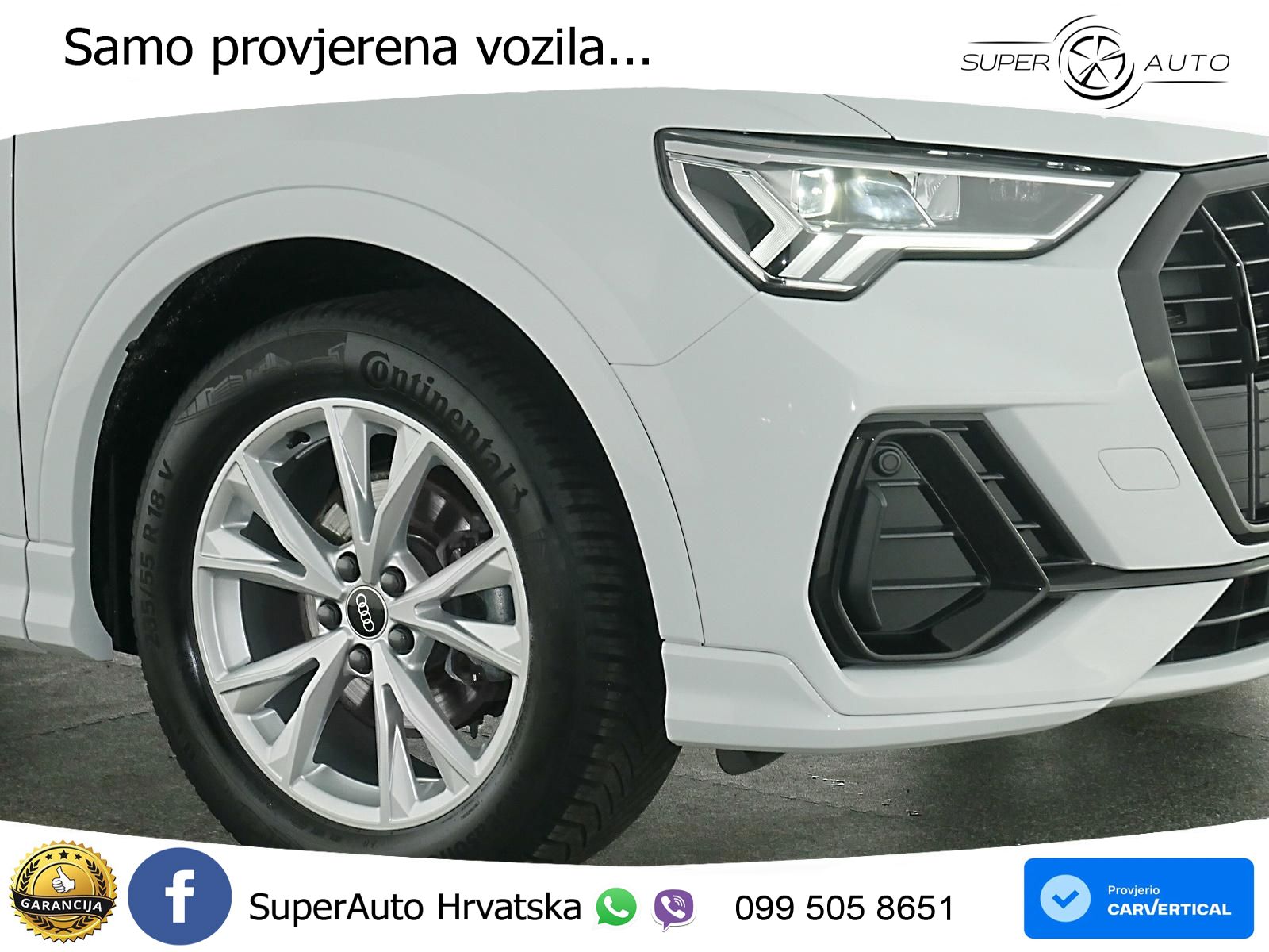 Audi Q3 35 TFSI (150 KS) S tronic S line LED+GR SJED+ACC