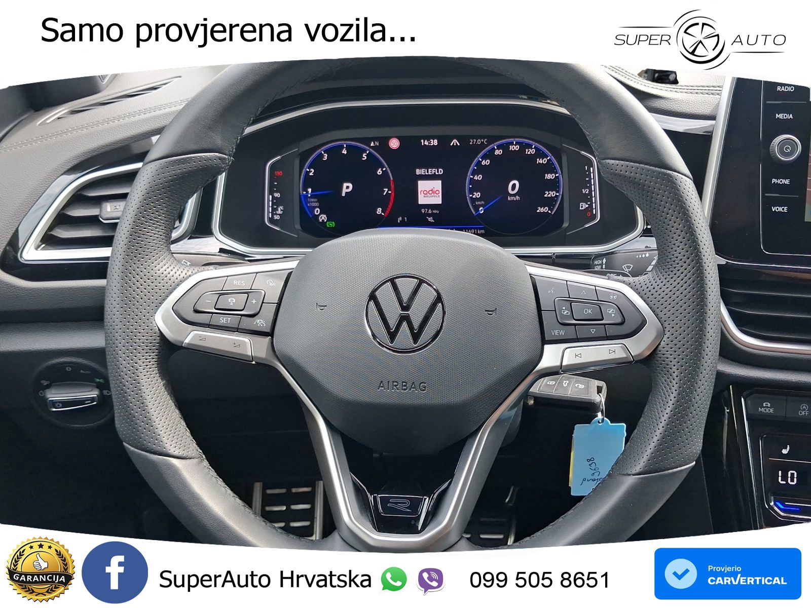 Volkswagen T-Roc 1.5 TSI (150 KS) DSG LED+GR SJED+ACC