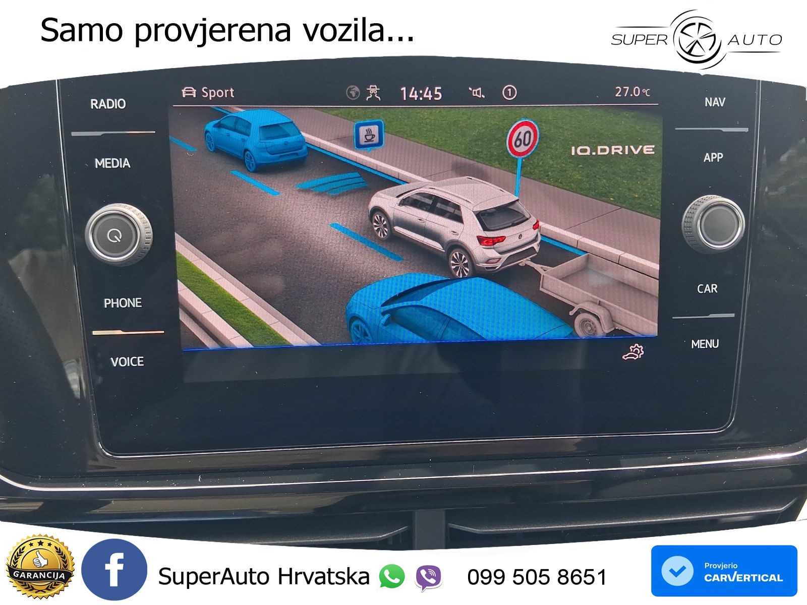 Volkswagen T-Roc 1.5 TSI (150 KS) DSG LED+GR SJED+ACC