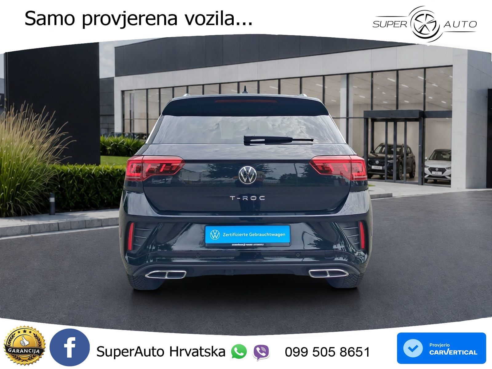 Volkswagen T-Roc 1.5 TSI (150 KS) DSG LED+GR SJED+ACC