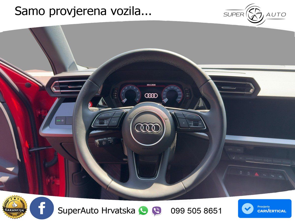 Audi A3 Limuzina 35 TFSI (150 KS) S tronic advanced