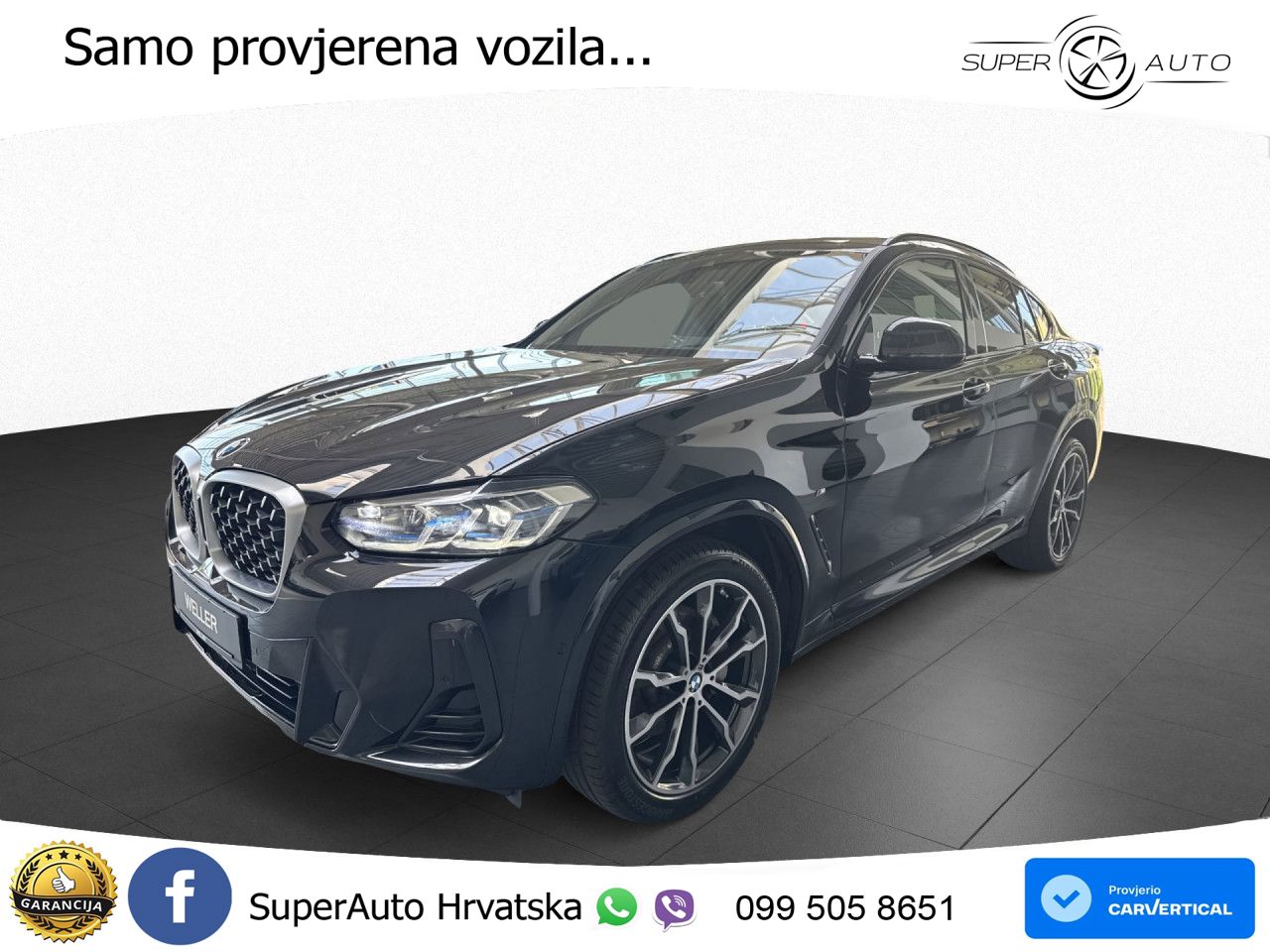 BMW X4 30d (286 KS) xDrive Steptronic M Sport LED+GR SJED+ACC