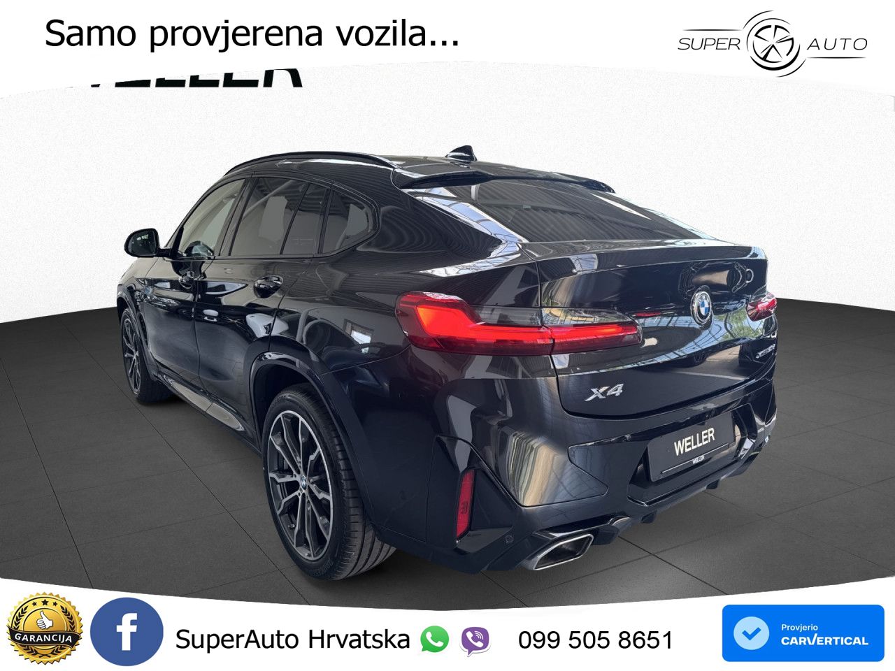 BMW X4 30d (286 KS) xDrive Steptronic M Sport LED+GR SJED+ACC