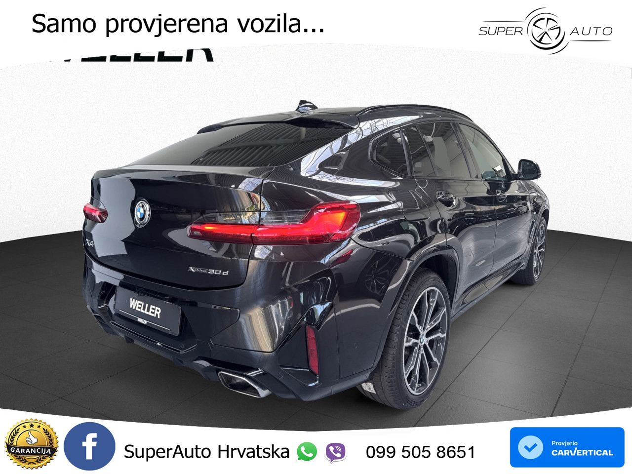 BMW X4 30d (286 KS) xDrive Steptronic M Sport LED+GR SJED+ACC