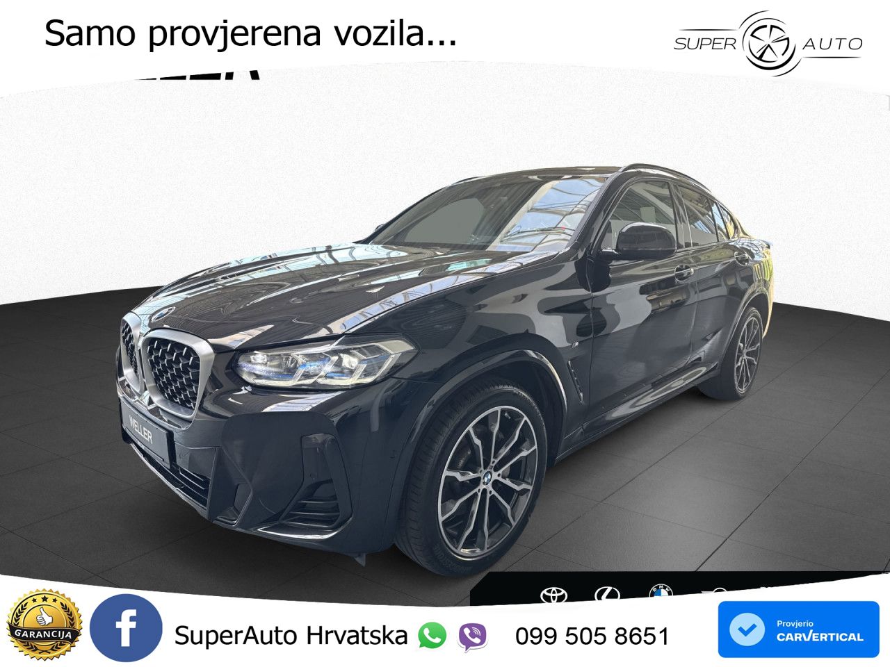 BMW X4 30d (286 KS) xDrive Steptronic M Sport LED+GR SJED+ACC