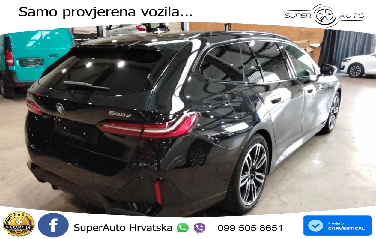 BMW 520d Touring (197 KS) xDrive Steptronic M Sport LED+GR SJED+ACC