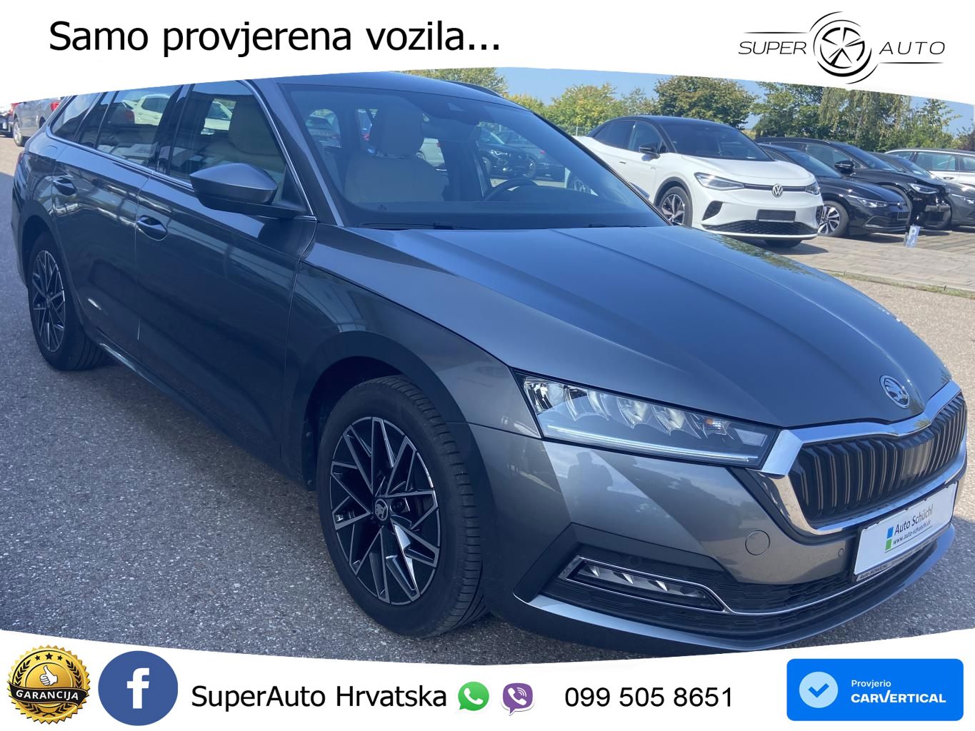 Škoda Octavia Combi 2.0 TDI (150 KS) DSG LED+GR SJED+ACC