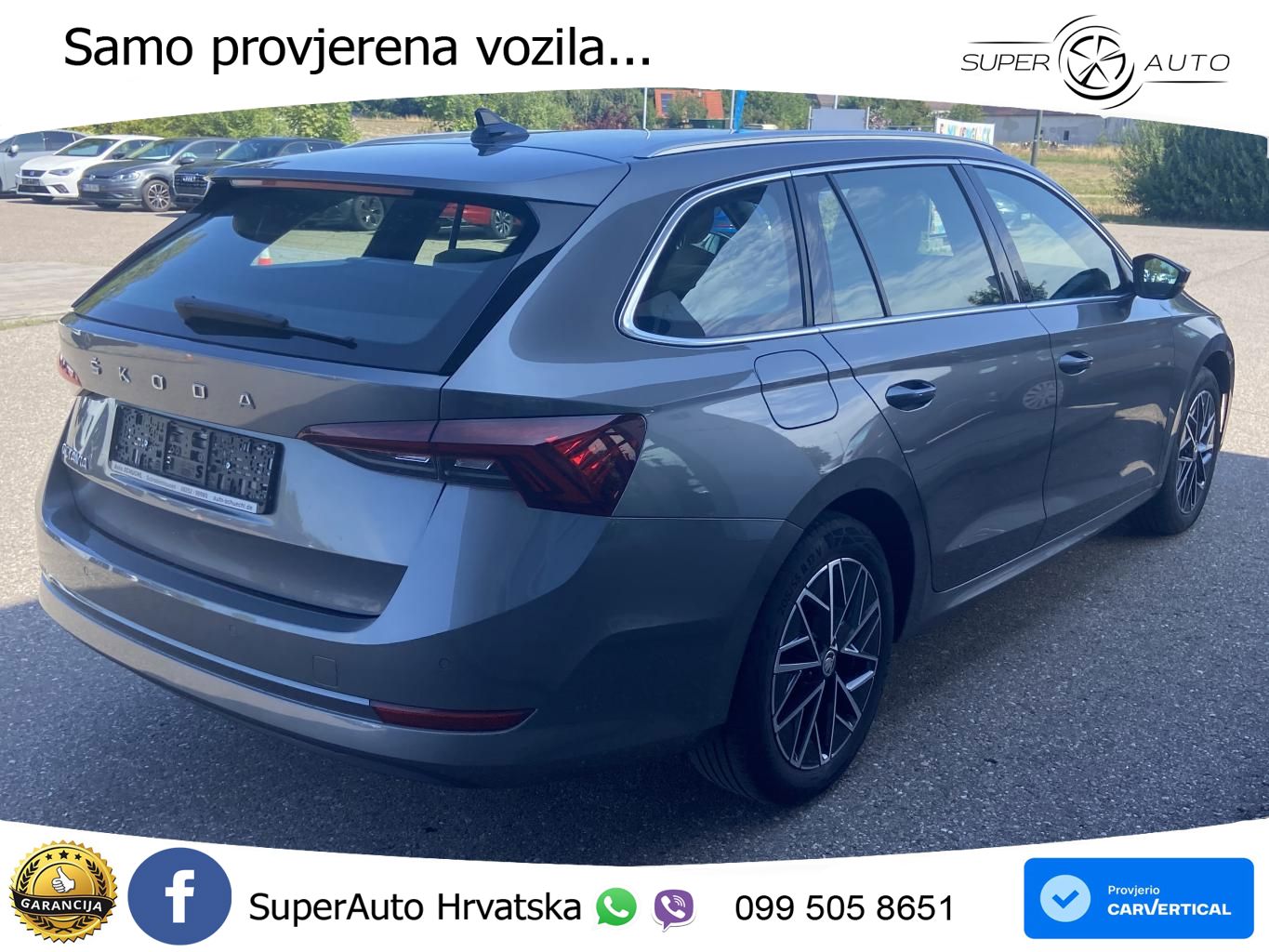 Škoda Octavia Combi 2.0 TDI (150 KS) DSG LED+GR SJED+ACC