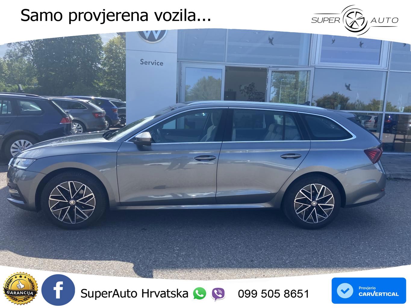 Škoda Octavia Combi 2.0 TDI (150 KS) DSG LED+GR SJED+ACC