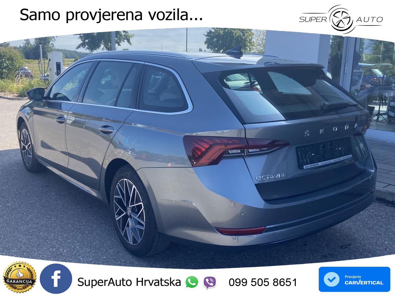 Škoda Octavia Combi 2.0 TDI (150 KS) DSG LED+GR SJED+ACC