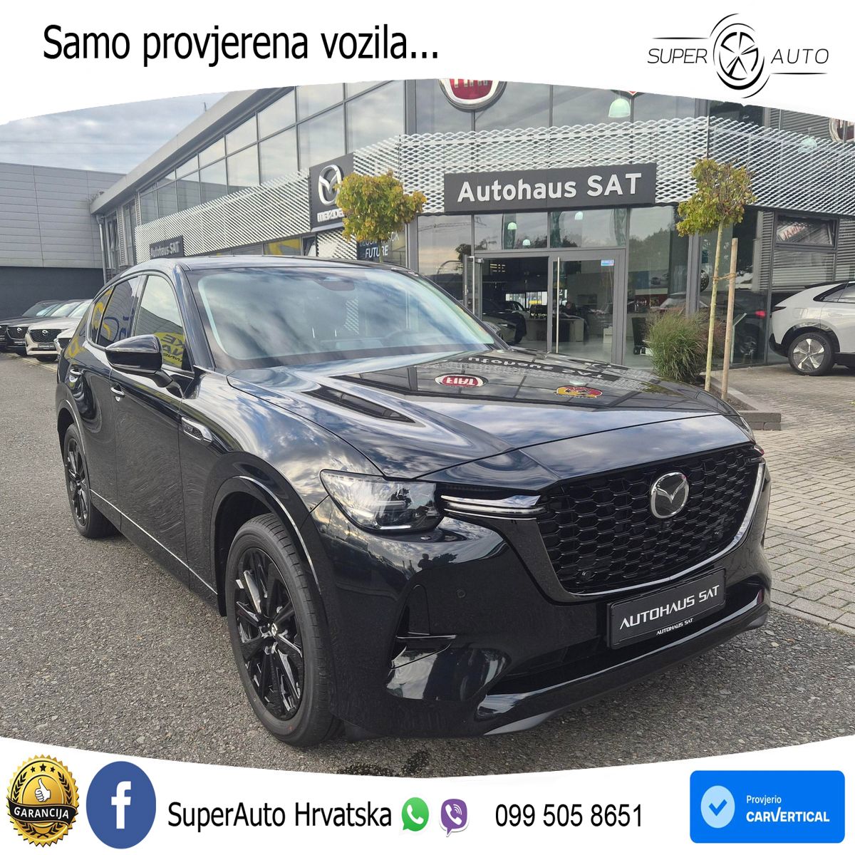 Mazda CX-60 3.3 e-Skyactiv D (254 KS) AWD Automatic LED+GR SJED+ACC
