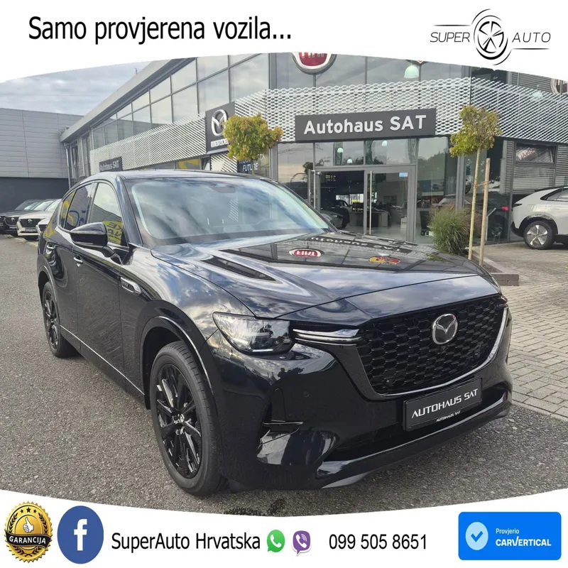 Mazda CX-60 3.3 e-Skyactiv D (254 KS) AWD Automatic LED+GR SJED+ACC