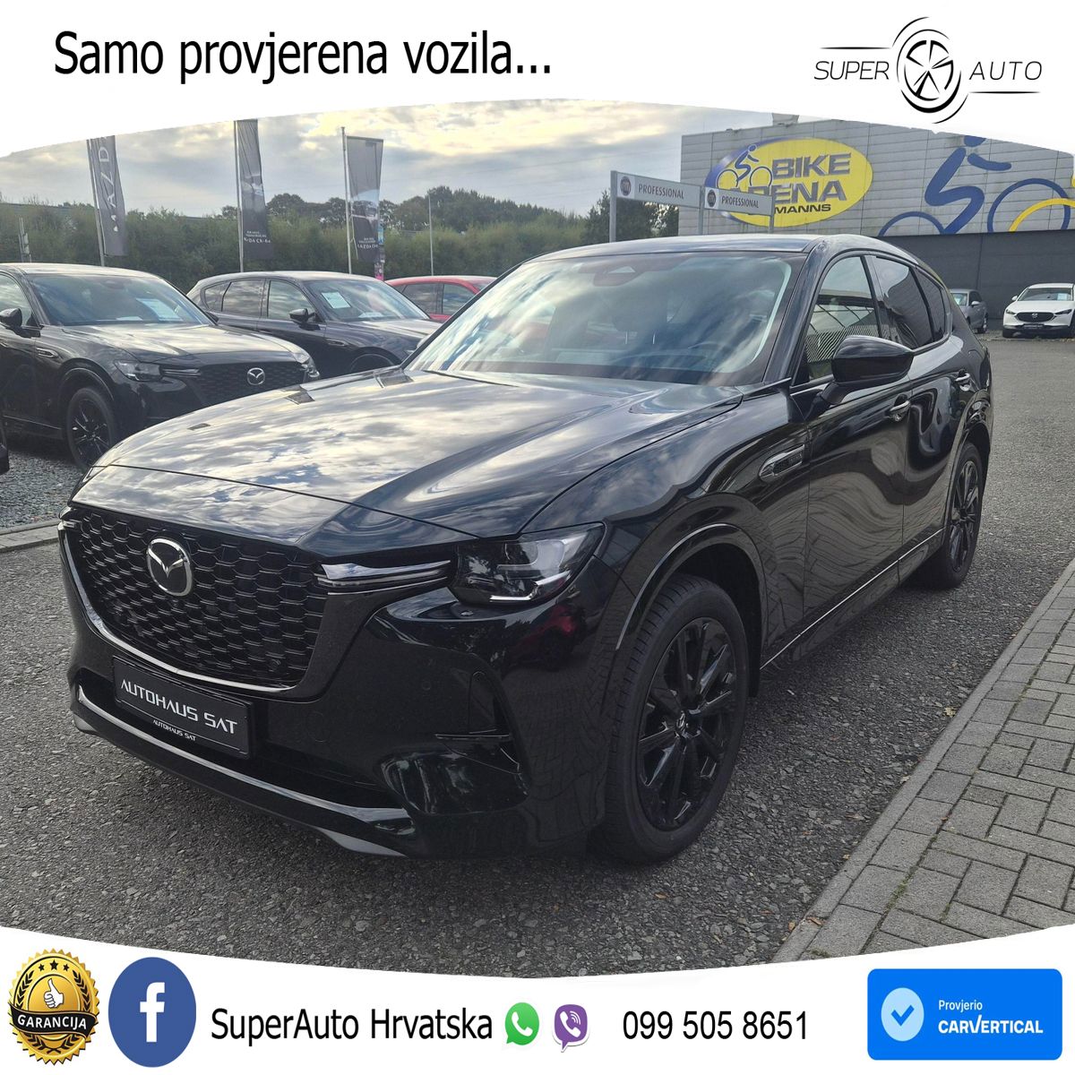 Mazda CX-60 3.3 e-Skyactiv D (254 KS) AWD Automatic LED+GR SJED+ACC
