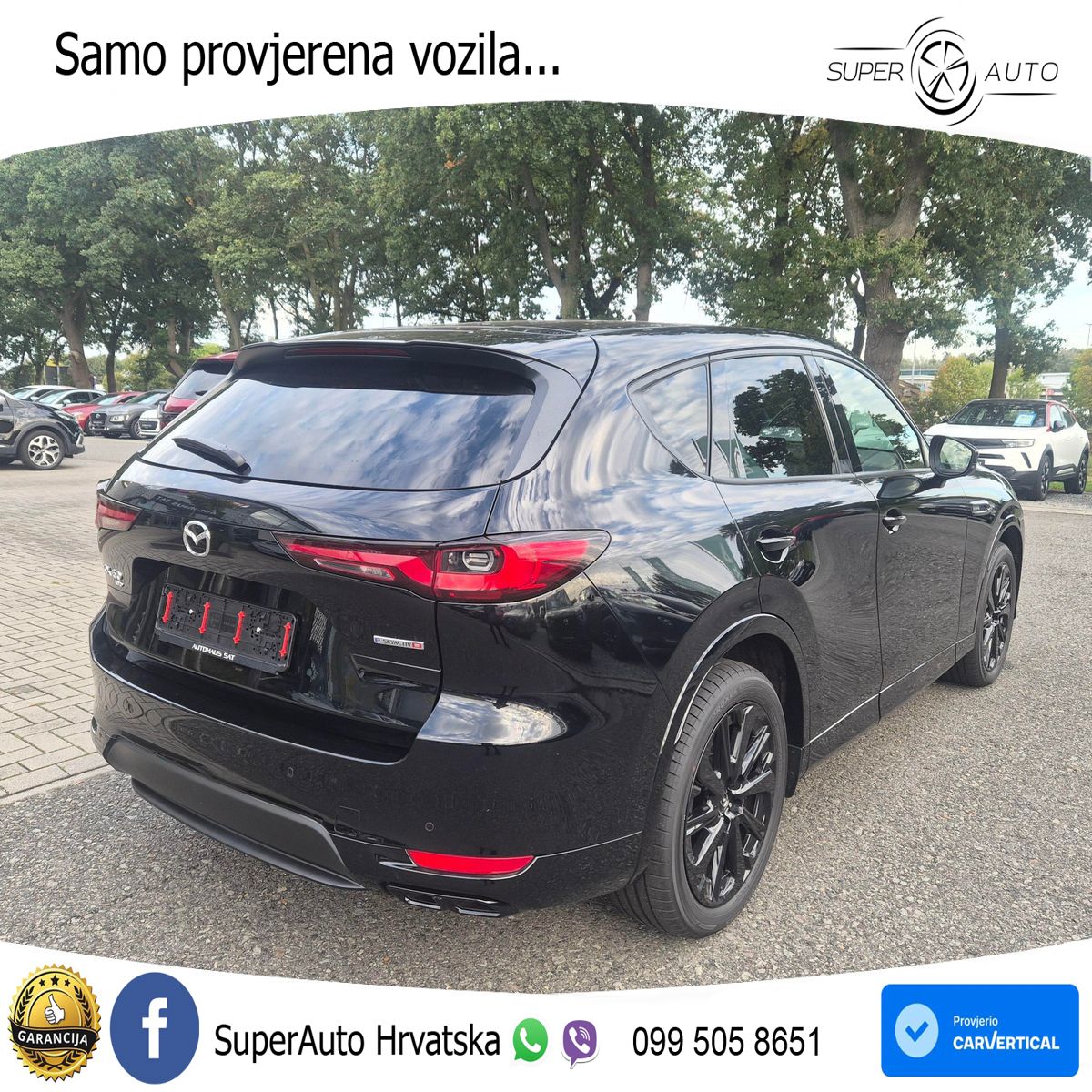 Mazda CX-60 3.3 e-Skyactiv D (254 KS) AWD Automatic LED+GR SJED+ACC