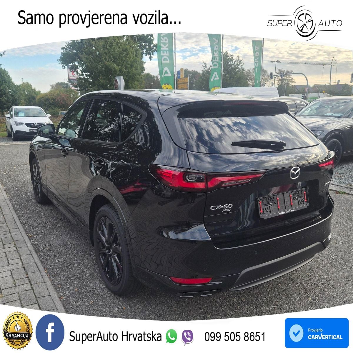 Mazda CX-60 3.3 e-Skyactiv D (254 KS) AWD Automatic LED+GR SJED+ACC