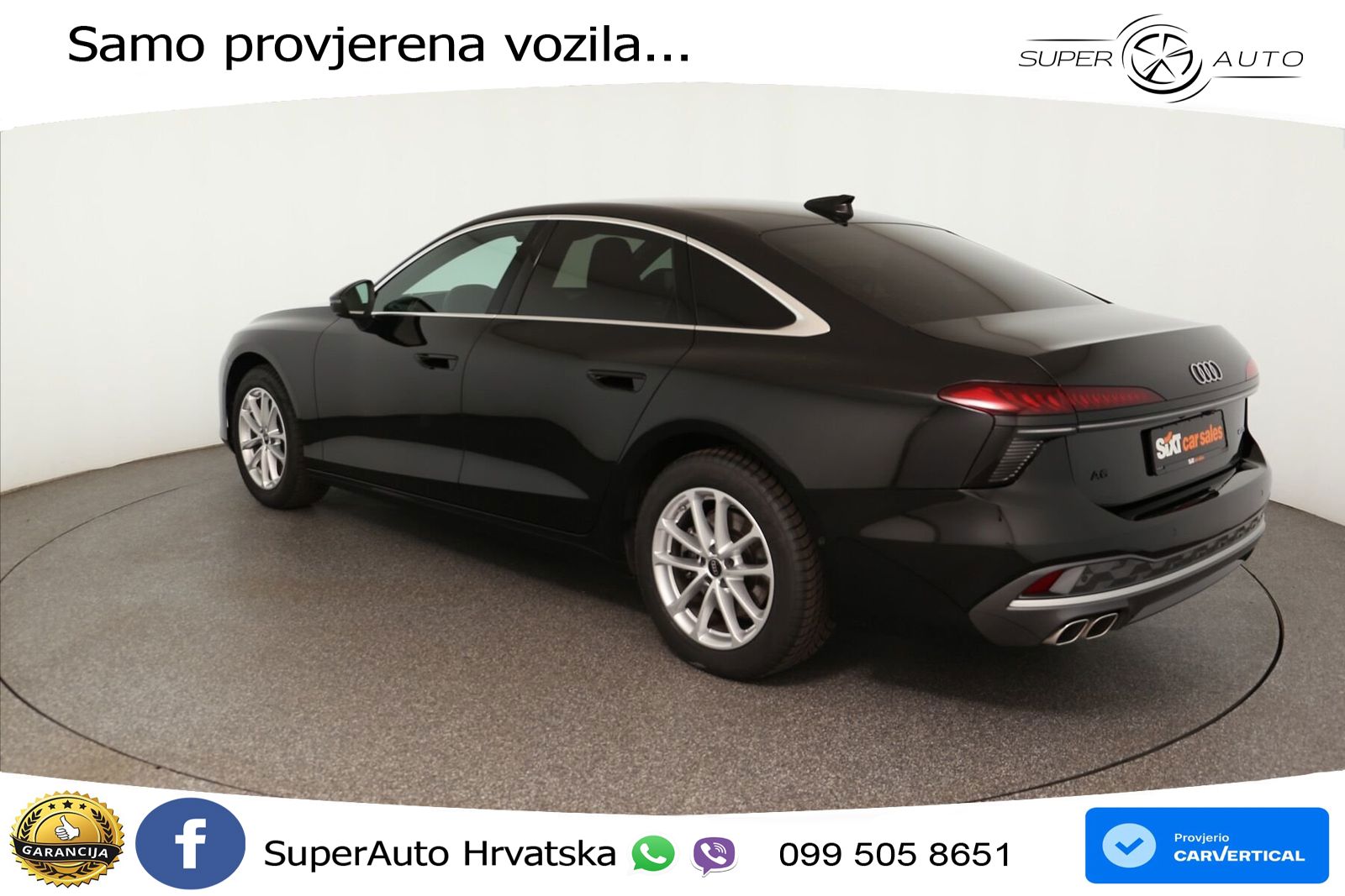 Audi A6 2.0 TDI (204 KS) quattro S tronic LED+GR SJED+ACC
