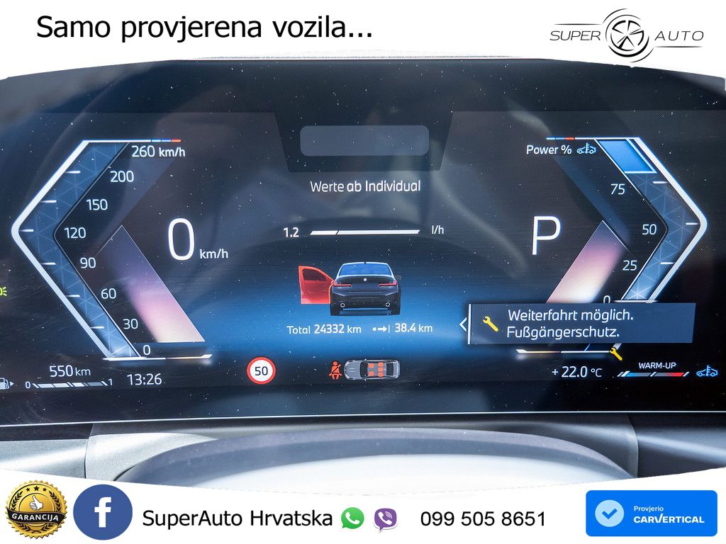 BMW 320d (190 KS) Steptronic M Sport LED+GR SJED+ACC
