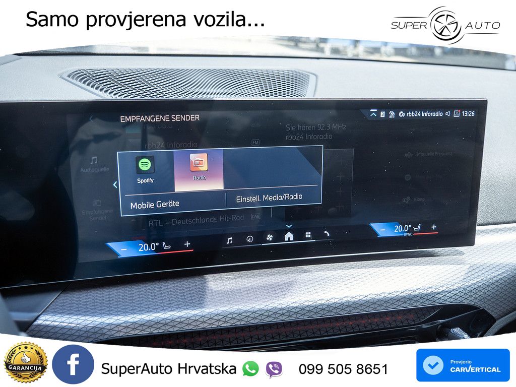 BMW 320d (190 KS) Steptronic M Sport LED+GR SJED+ACC