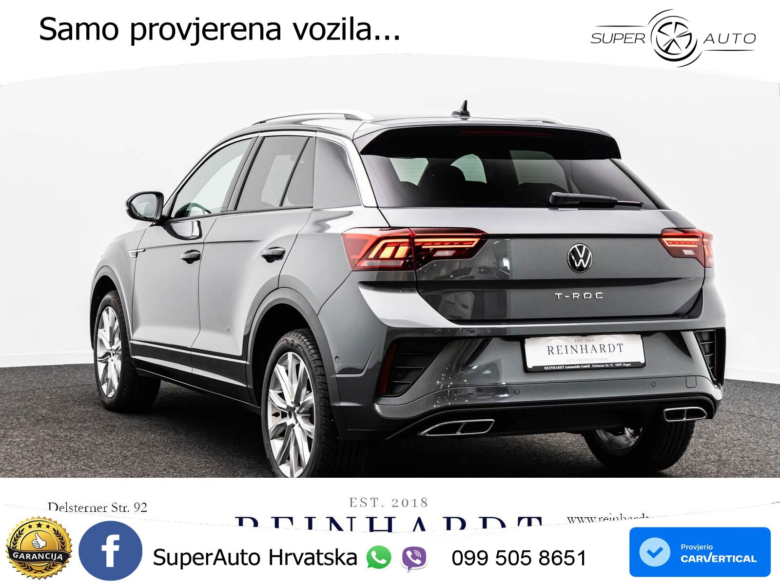 Volkswagen T-Roc I 1.5 TSI (150 KS) DSG LED+GR SJED+ACC