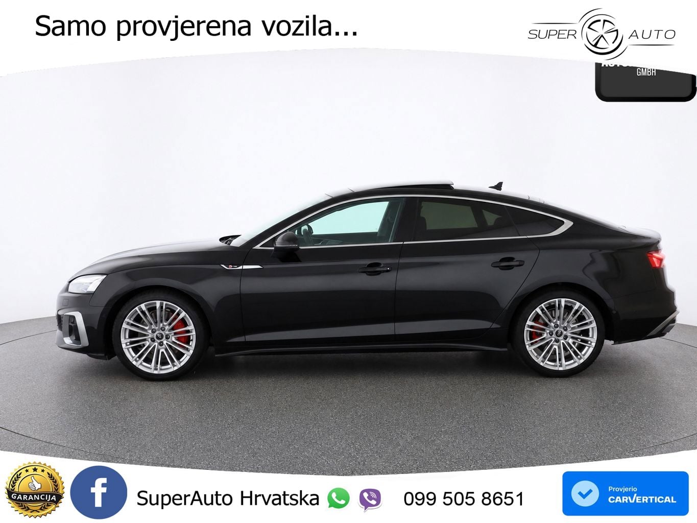 Audi A5 Sportback 45 TFSI (265 KS) quattro S tronic S line