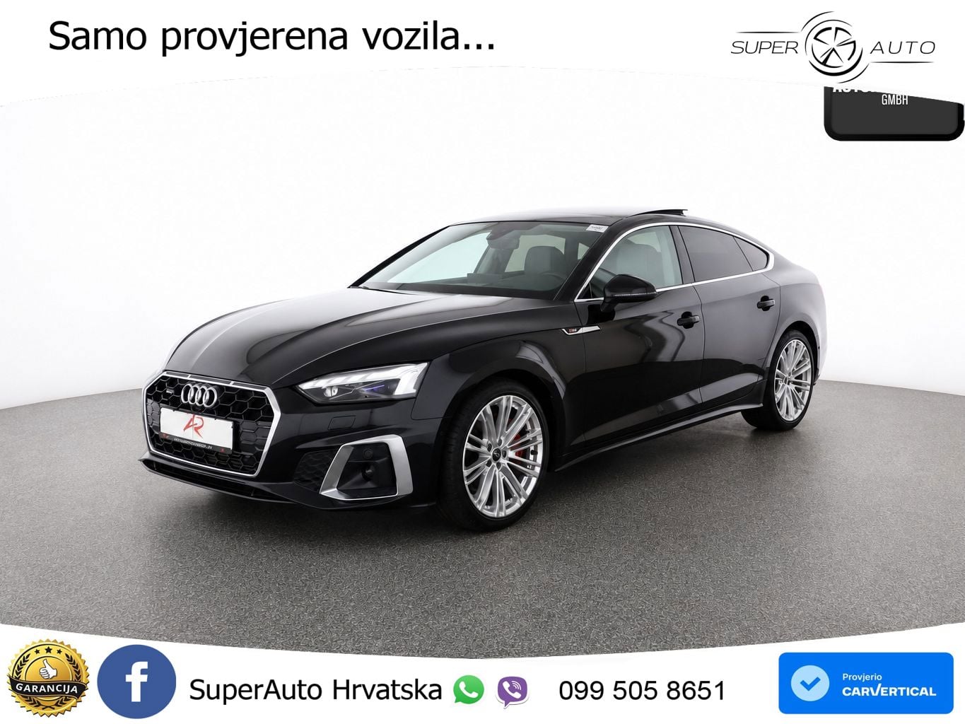 Audi A5 Sportback 45 TFSI (265 KS) quattro S tronic S line
