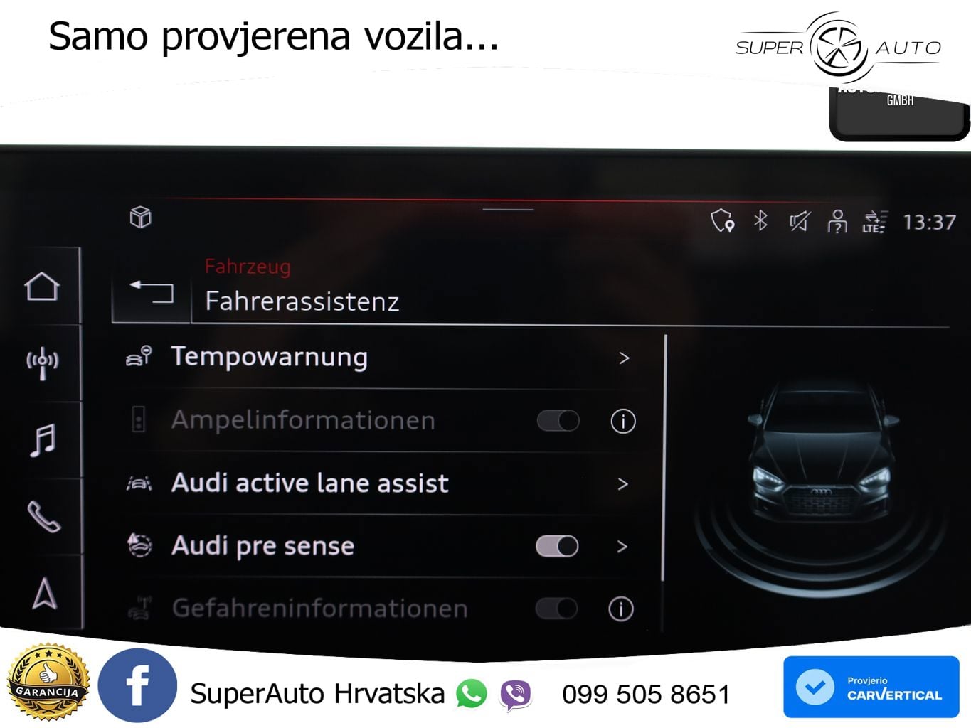 Audi A5 Sportback 45 TFSI (265 KS) quattro S tronic S line