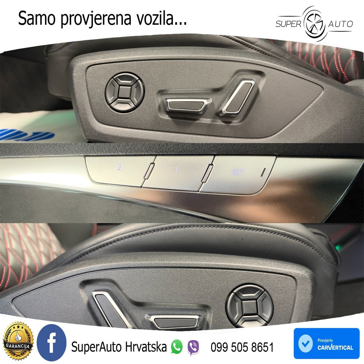 Audi A6 55 TFSI V6 (340 KS) quattro S tronic S line ZRAČNI+ACC+GR SJED+KAM+PANO
