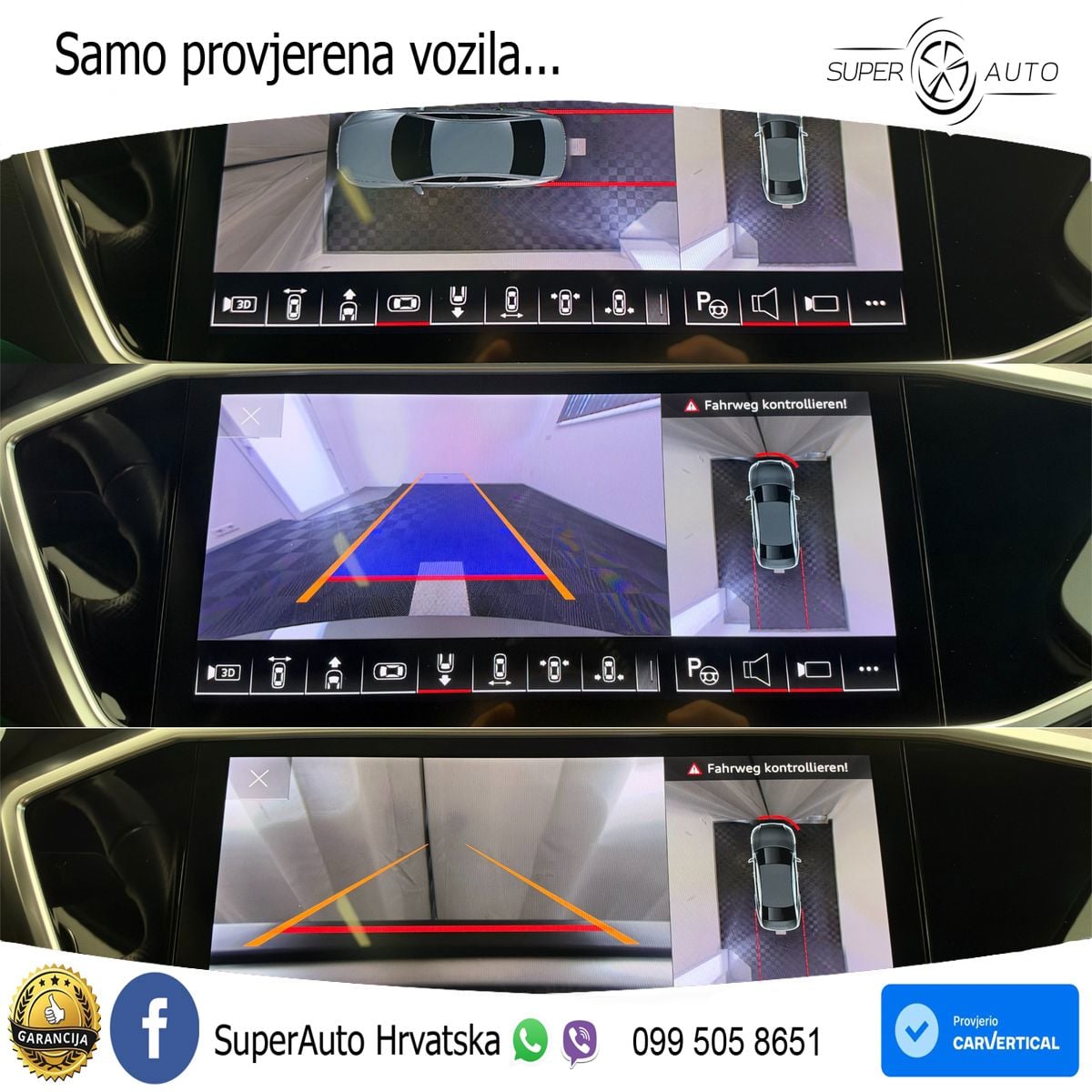 Audi A6 55 TFSI V6 (340 KS) quattro S tronic S line ZRAČNI+ACC+GR SJED+KAM+PANO