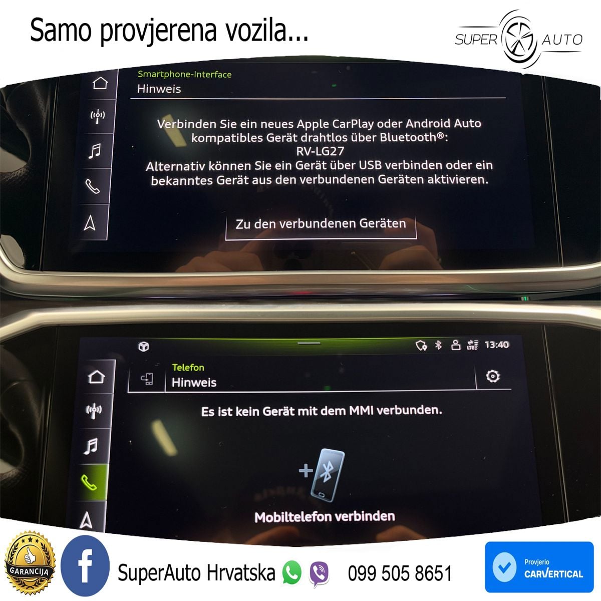 Audi A6 55 TFSI V6 (340 KS) quattro S tronic S line ZRAČNI+ACC+GR SJED+KAM+PANO