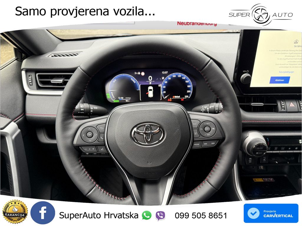 Toyota RAV4 2.5 (306 KS) Hybrid AWD-i eCVT LED+GR SJED+ACC