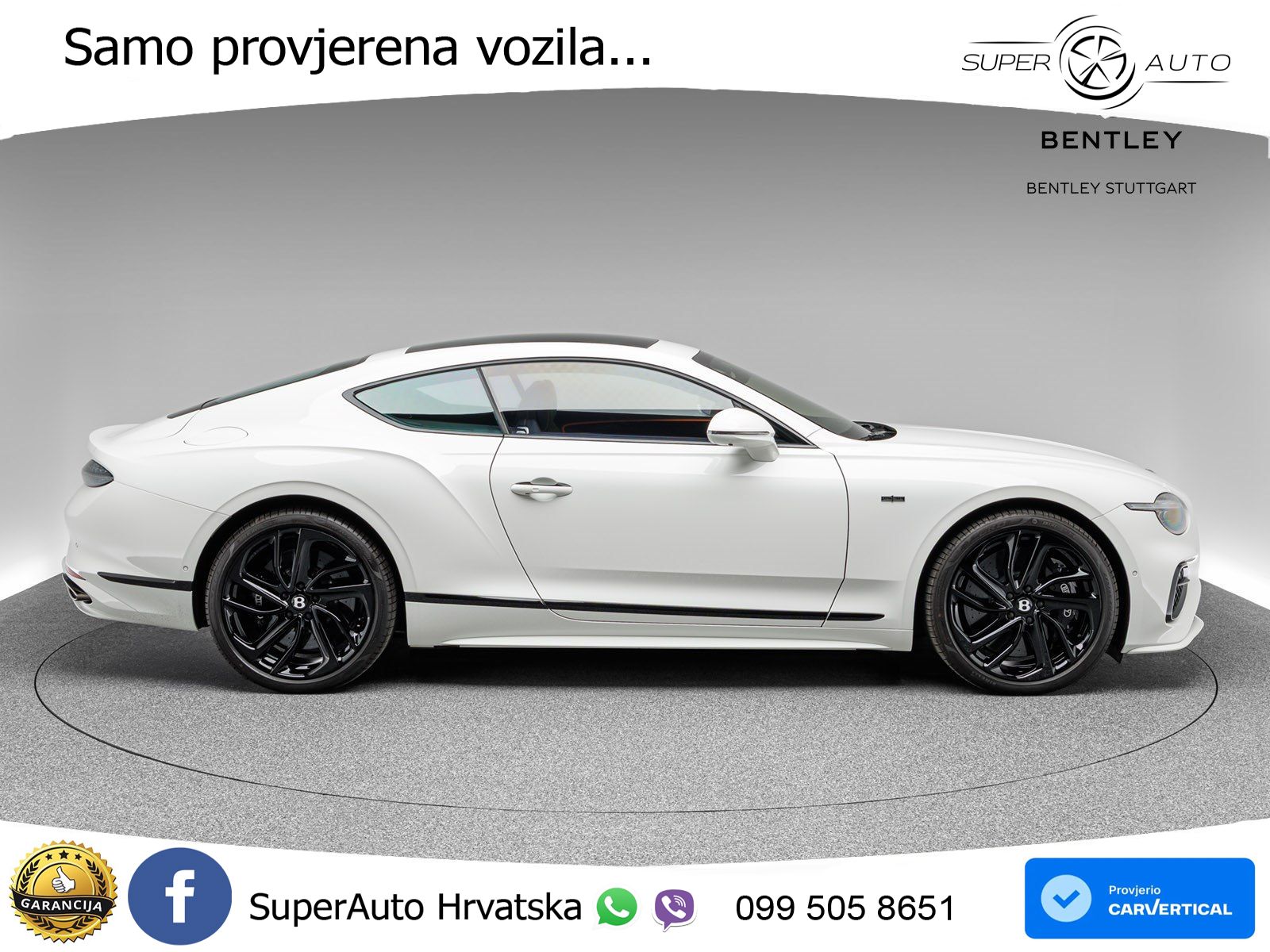 Bentley Continental GT IV 4.0 V8 TFSi (782 KS) AWD DCT LED+GR SJED+ACC