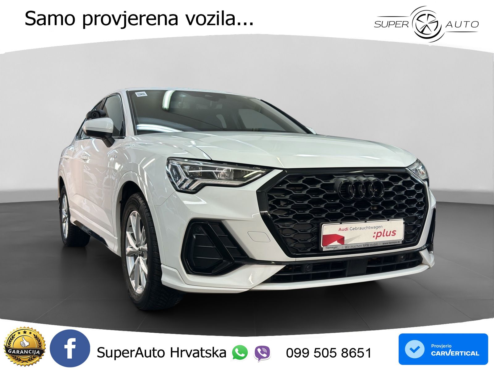 Audi Q3 Sportback 35 TDI (150 KS) S tronic S line
