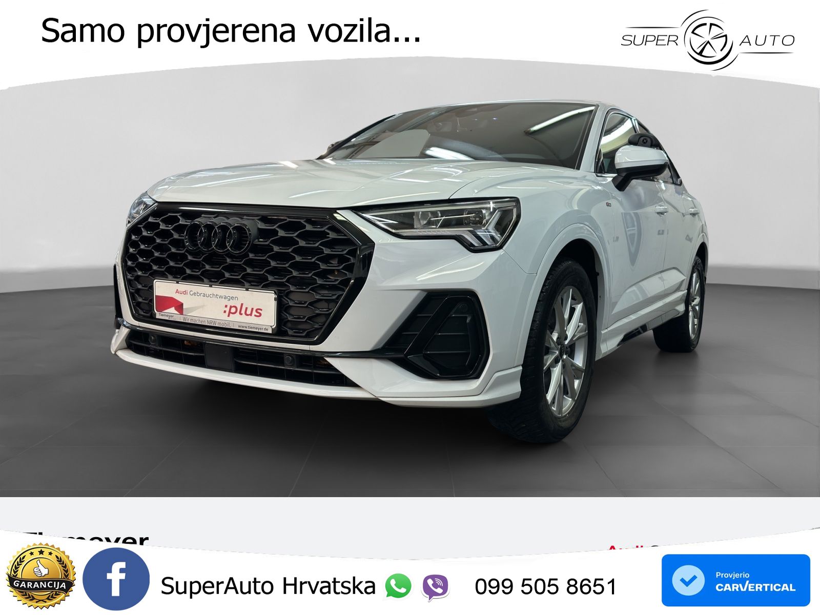 Audi Q3 Sportback 35 TDI (150 KS) S tronic S line
