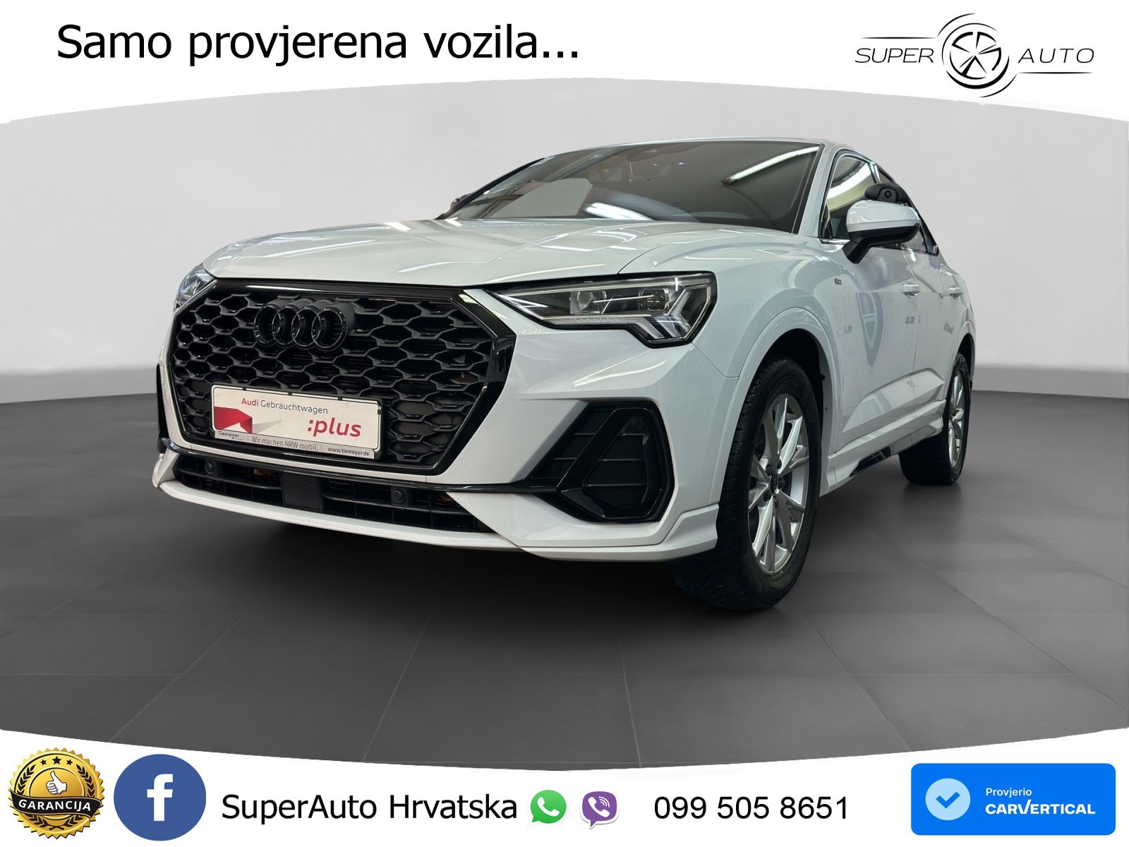 Audi Q3 Sportback 35 TDI (150 KS) S tronic S line