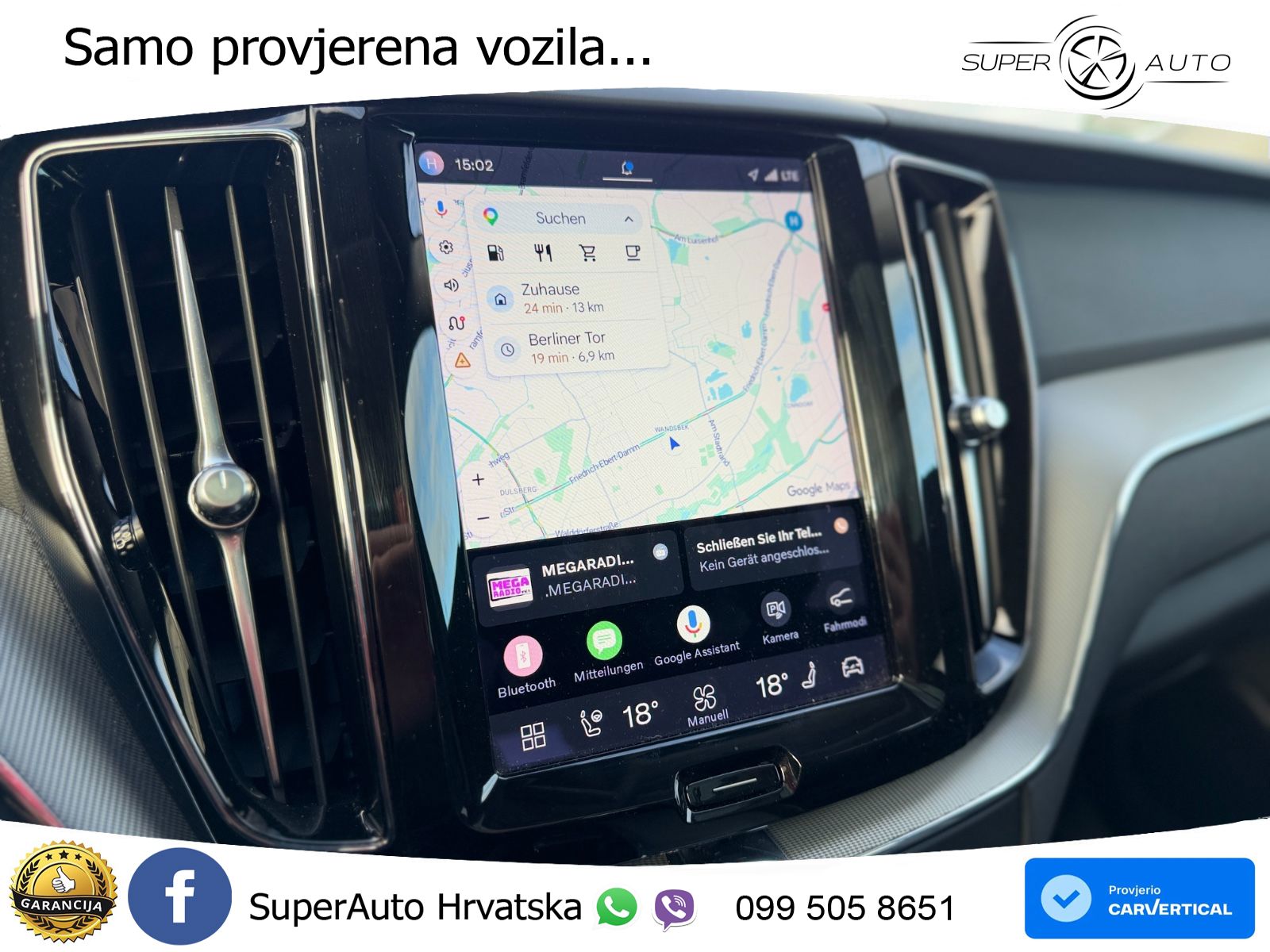 Volvo XC60 B4 Benzin FWD Geartronic LED+GR SJED+ACC