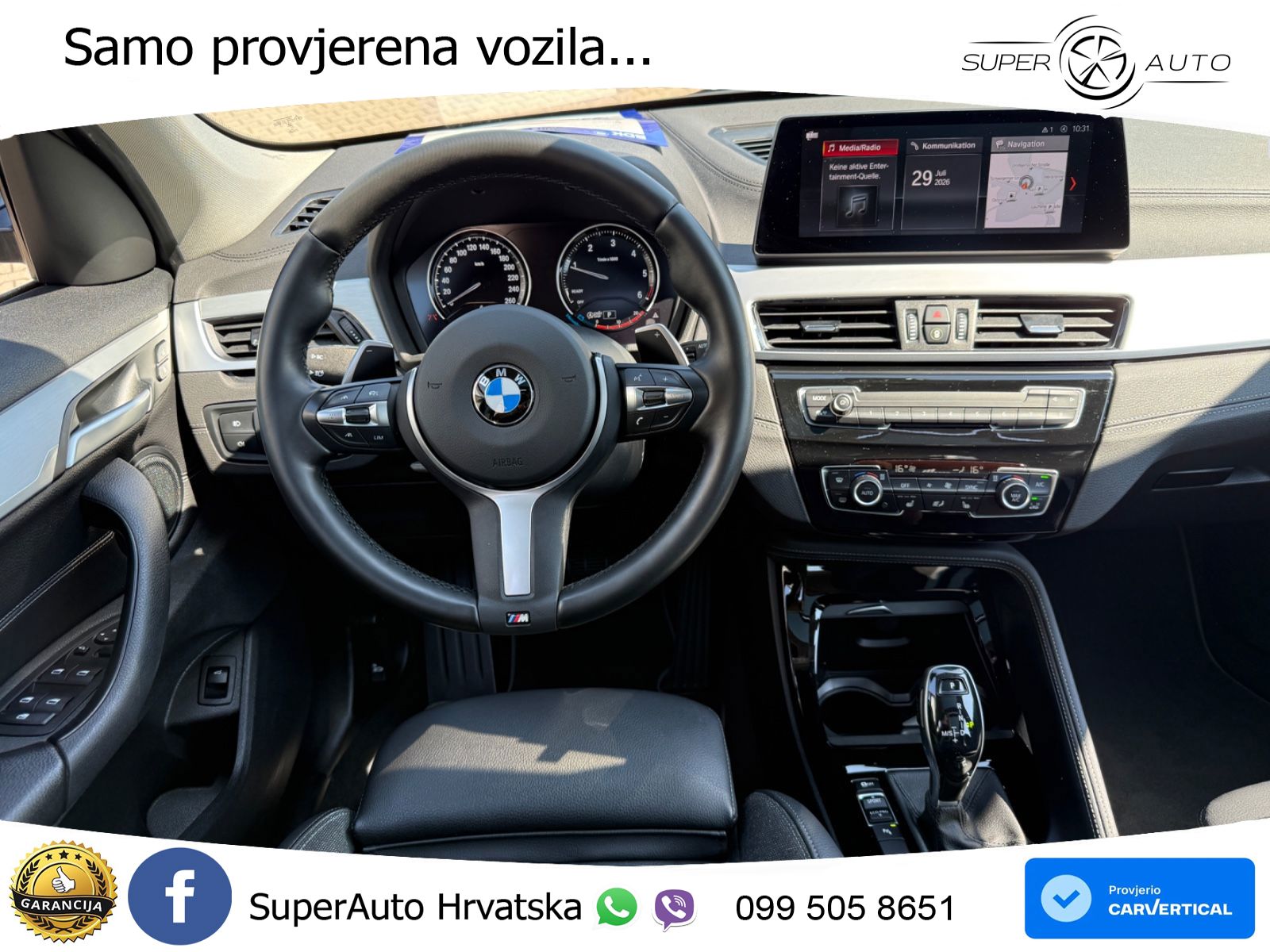 BMW X1 20d (190 KS) xDrive Steptronic LED+GR SJED+ACC