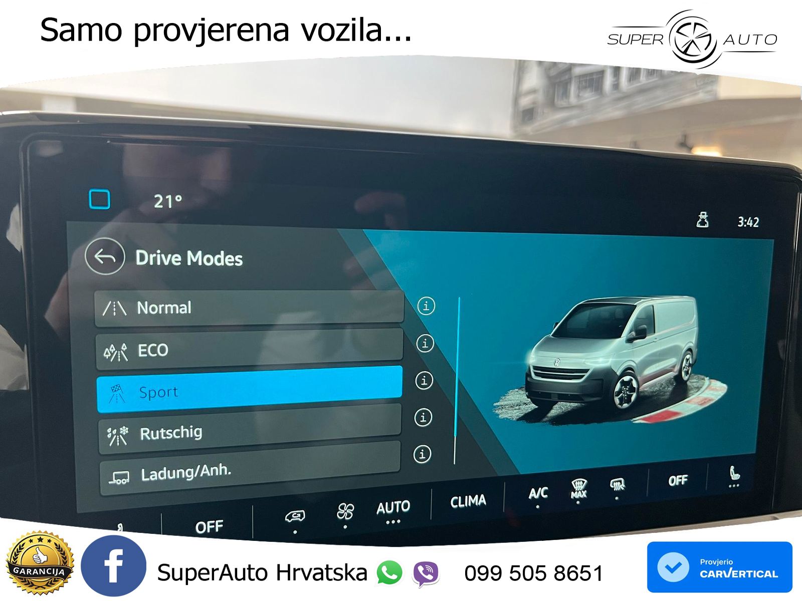 Volkswagen T7 Transporter Kastenwagen Plus 5 Sitze*ACC*IQ* 170 KS