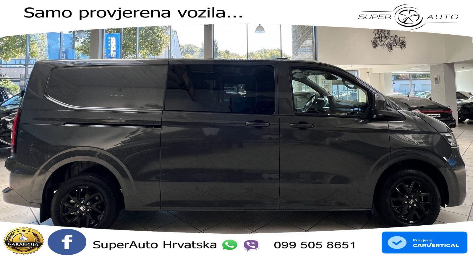 Volkswagen T7 Transporter Kastenwagen Plus 5 Sitze*ACC*IQ* 170 KS