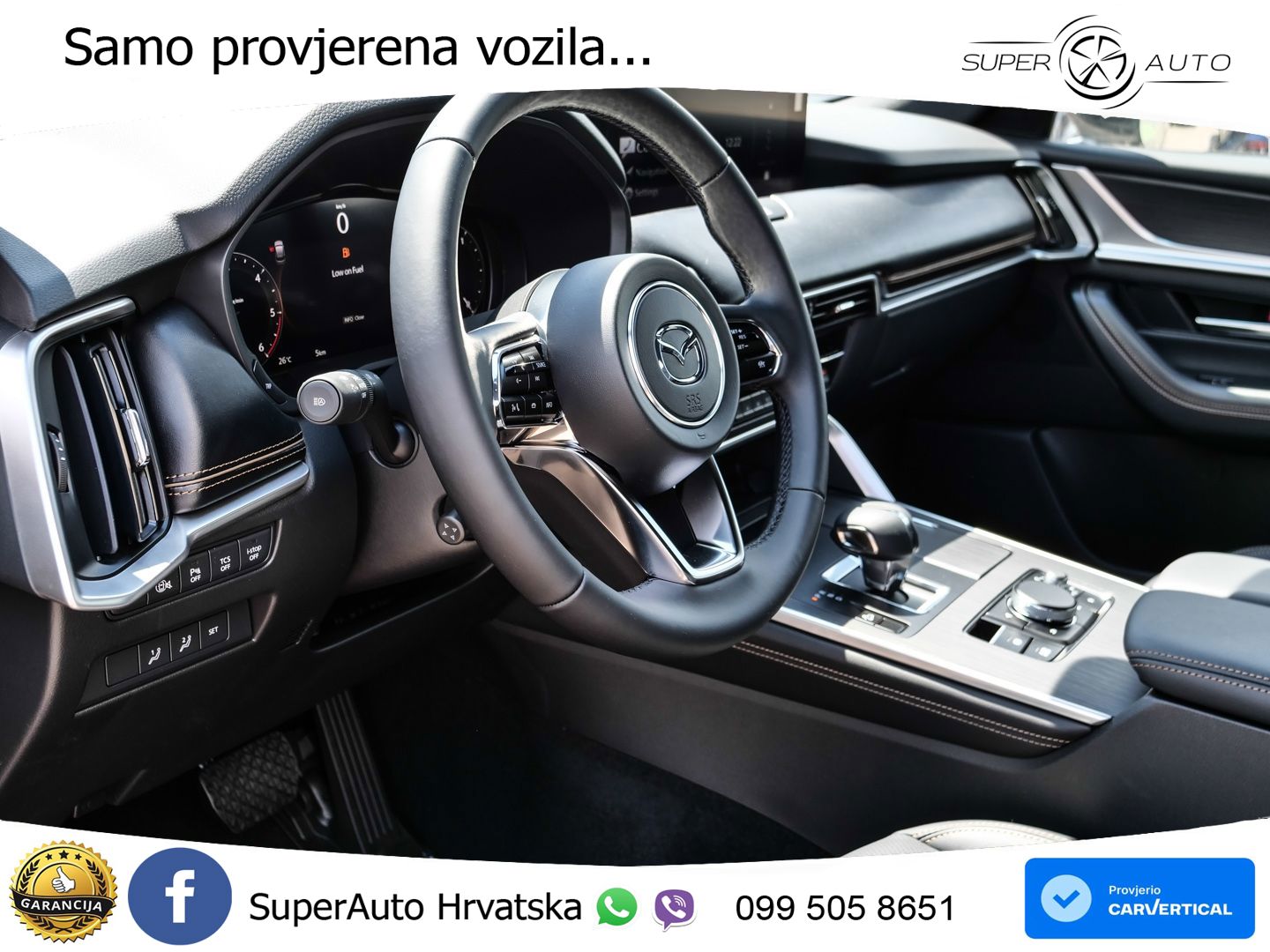 Mazda CX-60 3.3 e-Skyactiv D (254 KS) AWD Automatic LED+GR SJED+ACC