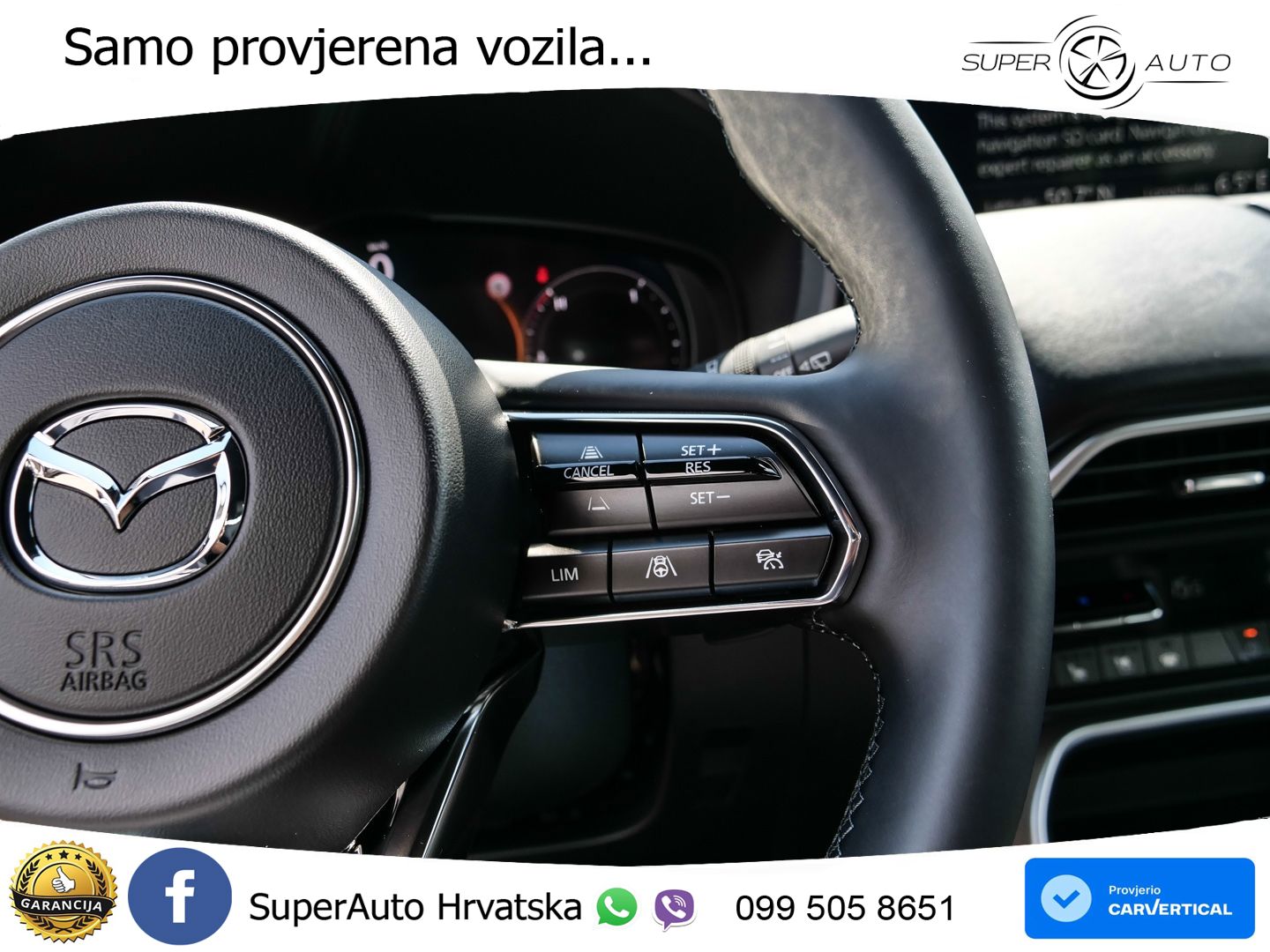 Mazda CX-60 3.3 e-Skyactiv D (254 KS) AWD Automatic LED+GR SJED+ACC