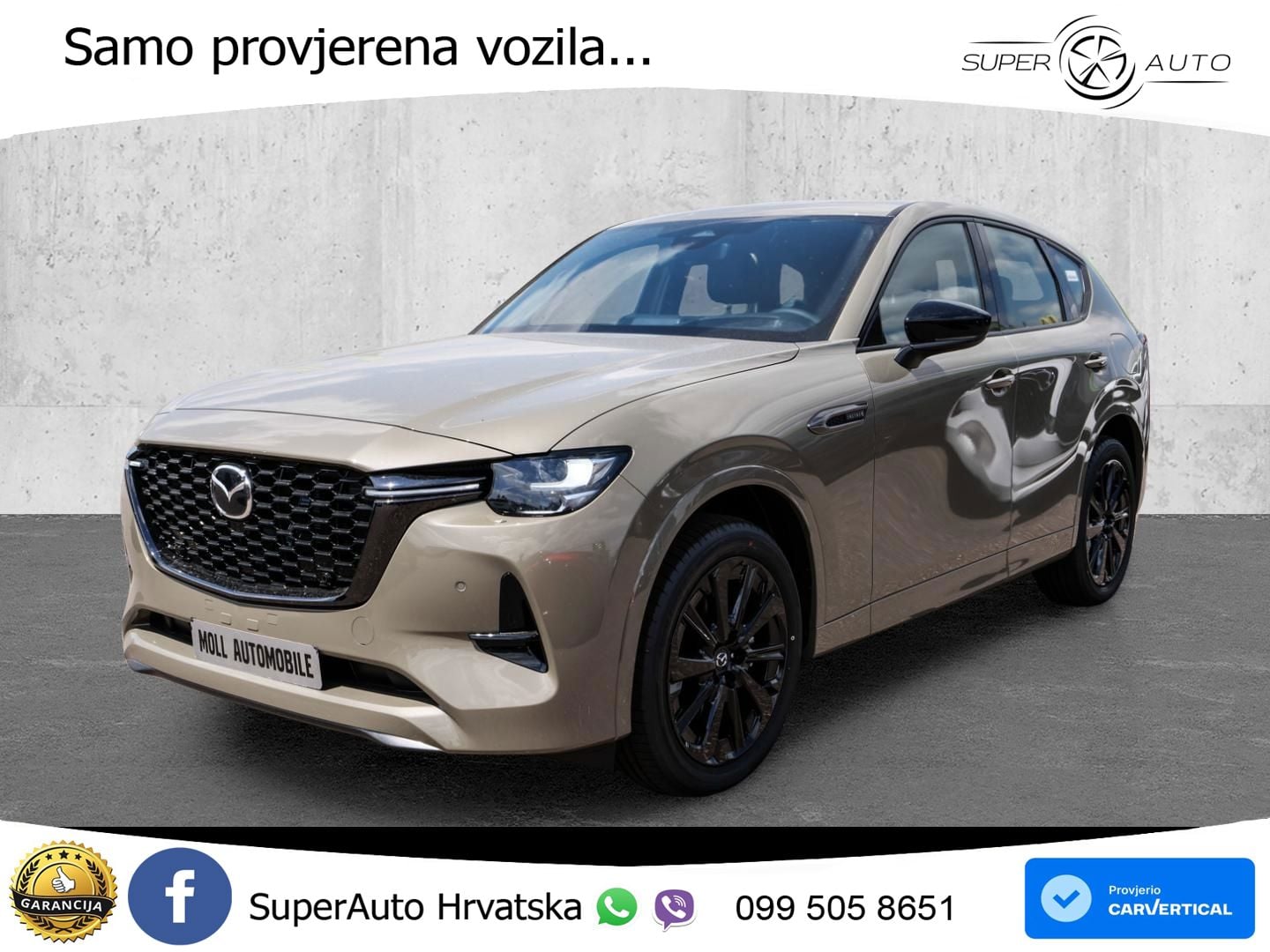 Mazda CX-60 3.3 e-Skyactiv D (254 KS) AWD Automatic LED+GR SJED+ACC