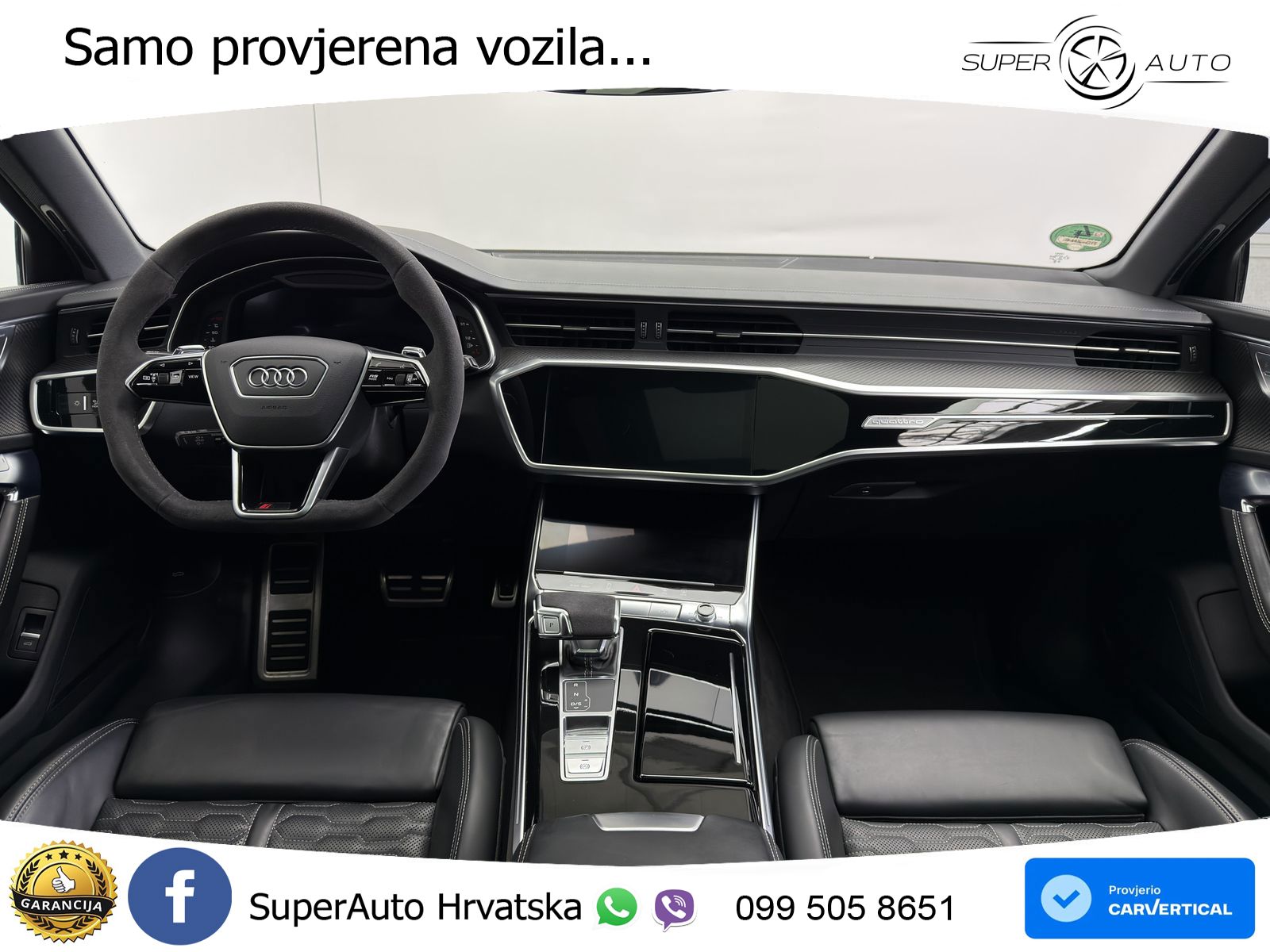 Audi RS6 Avant 4.0 TFSI V8 (600 KS) quattro Tiptronic MATRIX+GR SJED+KAM