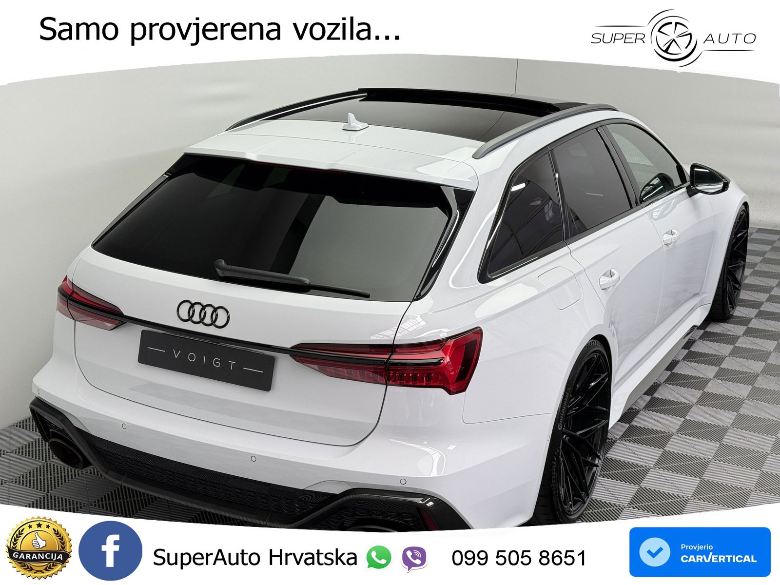 Audi RS6 Avant 4.0 TFSI V8 (600 KS) quattro Tiptronic MATRIX+GR SJED+KAM