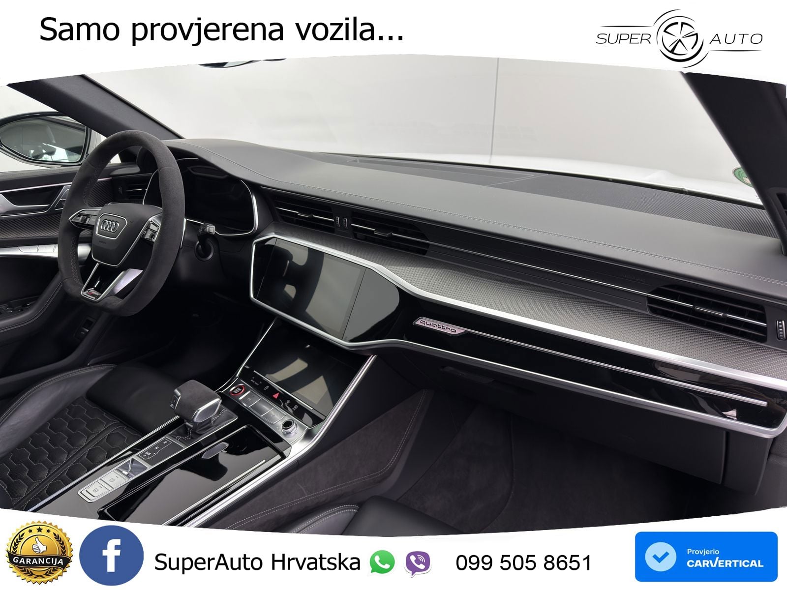 Audi RS6 Avant 4.0 TFSI V8 (600 KS) quattro Tiptronic MATRIX+GR SJED+KAM