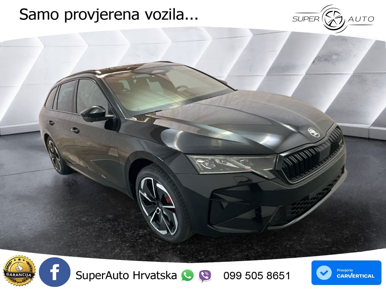 Škoda Octavia Combi RS 2.0 TSI (265 KS) DSG MATRIX+GR SJED+KAM